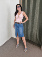 Top Sol Rosa