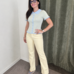 Jeans Lemon – Vaquero Amarillo Elástico 🍋