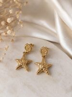 Pendientes Estrella Marina – Acero Inoxidable - Imagen 3
