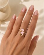 Anillos Caballito de Mar de Acero Ajustables – Colección Ocean Dreams - Imagen 5