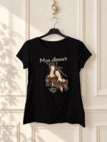 Camiseta mon amour animal print - Imagen 7