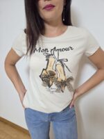 Camiseta mon amour animal print - Imagen 8