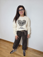 Sudadera Lovely Heart Animal Print - Imagen 3